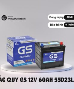 Ắc quy GS 55D23L (12V - 60AH)