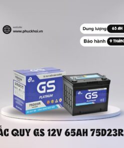 Ắc quy GS 75D23R (12V - 65AH)