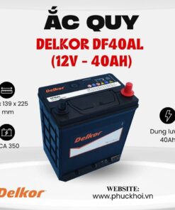 Ắc quy Delkor DF40AL (12V - 40AH)
