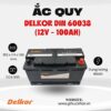 Ắc quy Delkor Din 60038 (12V - 100AH)
