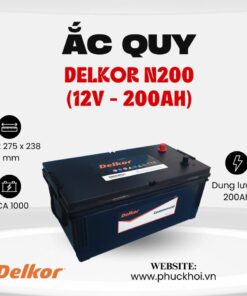 Ắc quy Delkor N200 (12V - 200AH)