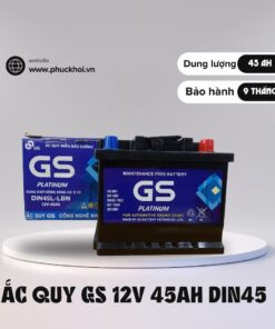 Ắc quy GS Din45 (12V - 45AH)