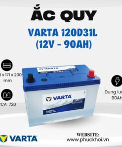 Ắc quy Varta 120D31L (12V - 90Ah)