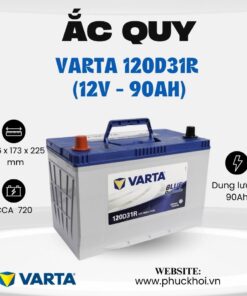 Ắc quy Varta 120D31R (12V - 90Ah)