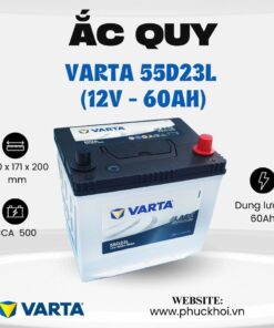 Ắc quy Varta 55D23L (12V - 60Ah)