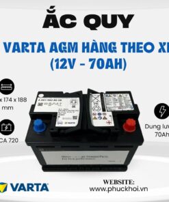 Ắc quy Varta AGM 70Ah theo xe (12V - 70Ah)