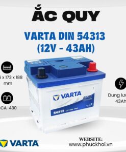 Ắc quy Varta Din 54313 (12V - 43Ah)