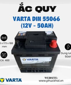Ắc quy Varta Din 55066 (12V - 50Ah)