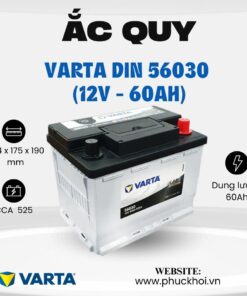 Ắc quy Varta Din 56030 (12V - 60Ah)