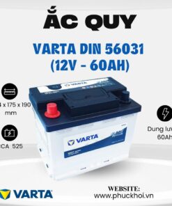 Ắc quy Varta Din 56031 (12V - 60Ah)