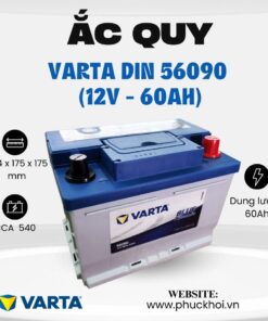 Ắc quy Varta DIN 56090 (12V - 60Ah)