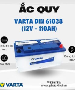 Ắc quy Varta Din 61038 (12V - 110Ah)