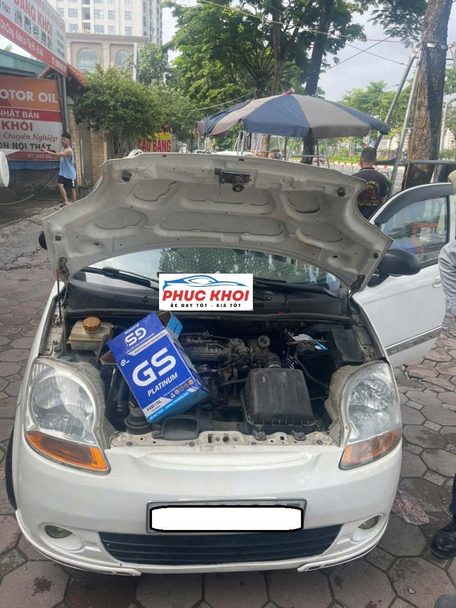 cứu hộ xe Chevrolet Spark ở trên đường Bắc Giang