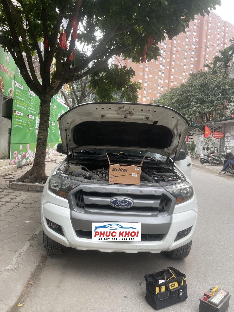 Cứu hộ ắc quy xe Ford Ranger ở Bắc Ninh 24/7