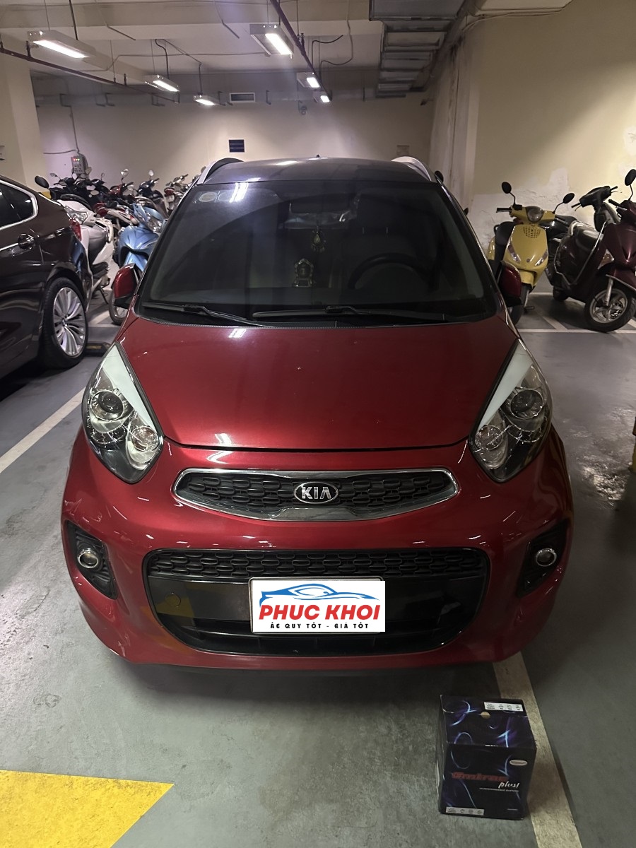 Cứu hộ ắc quy xe Kia Morning ở Bắc Ninh 24h