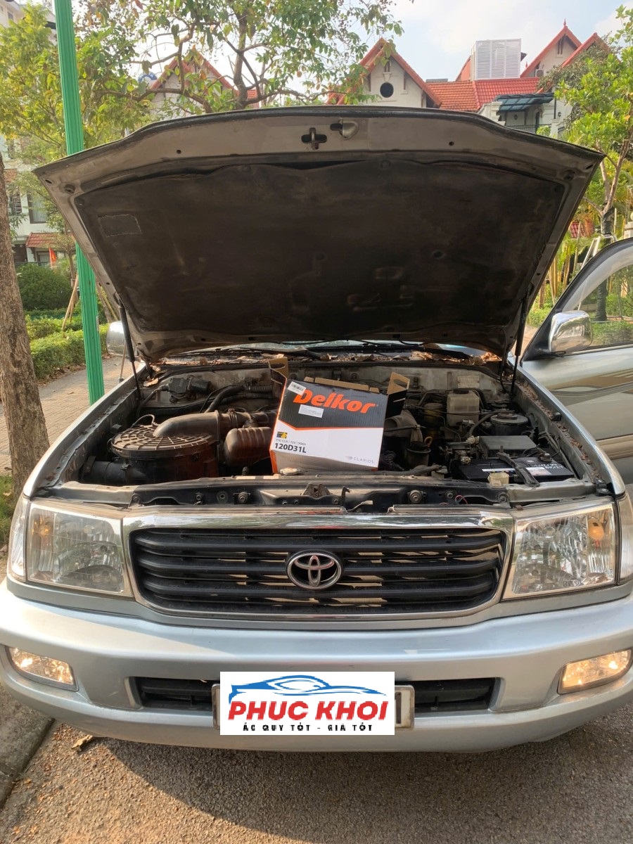 Thay ắc quy xe Toyota Land Cruiser ở Bắc Ninh 24h