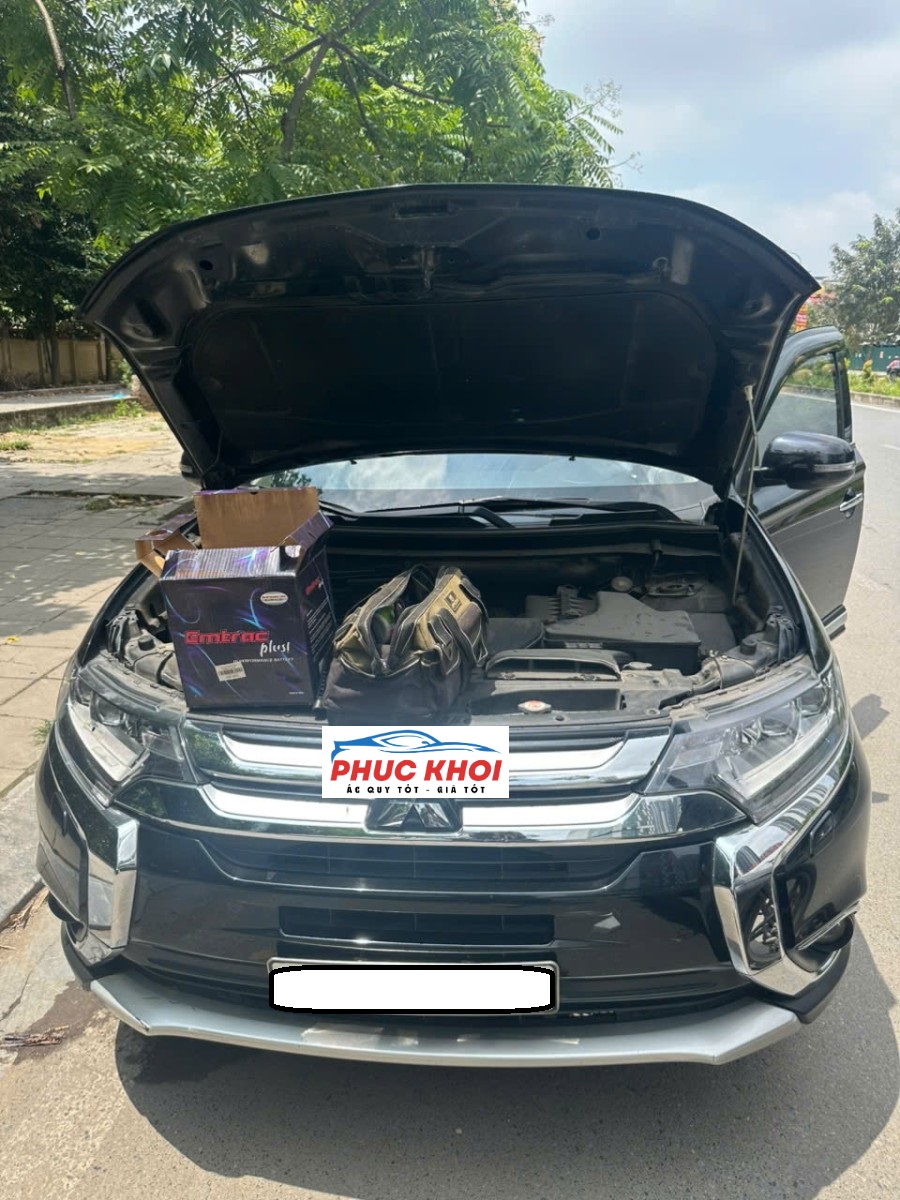 Thay ắc quy xe Mitsubishi Outlander ở Bắc Ninh 24h