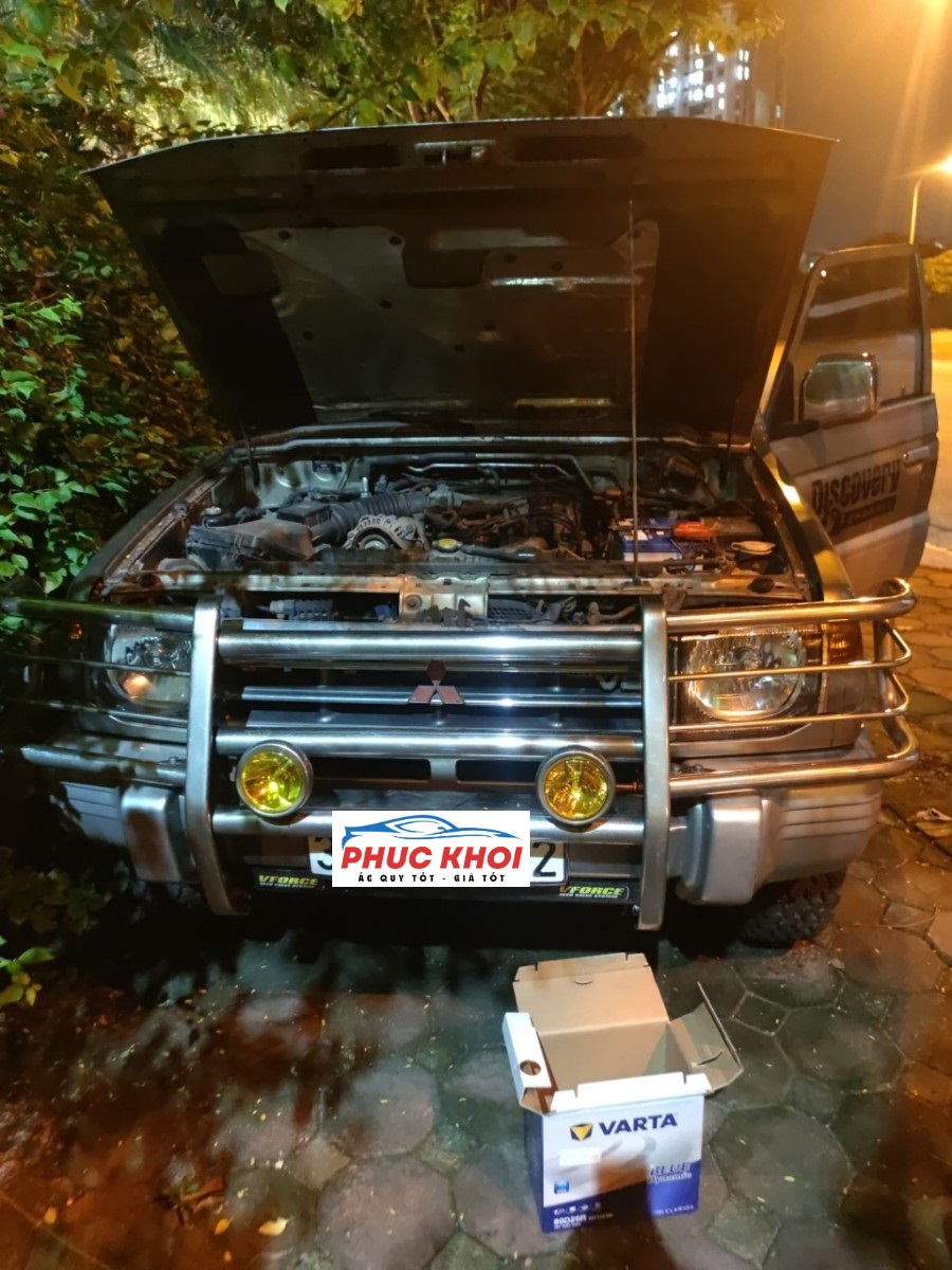 Cứu hộ ắc quy xe Mitsubishi Jolie ở Bắc Ninh 24/7