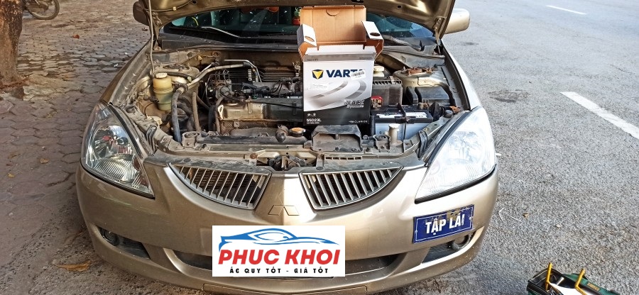 Cứu hộ ắc quy xe Mitsubishi Lancer ở Bắc Ninh 24/7