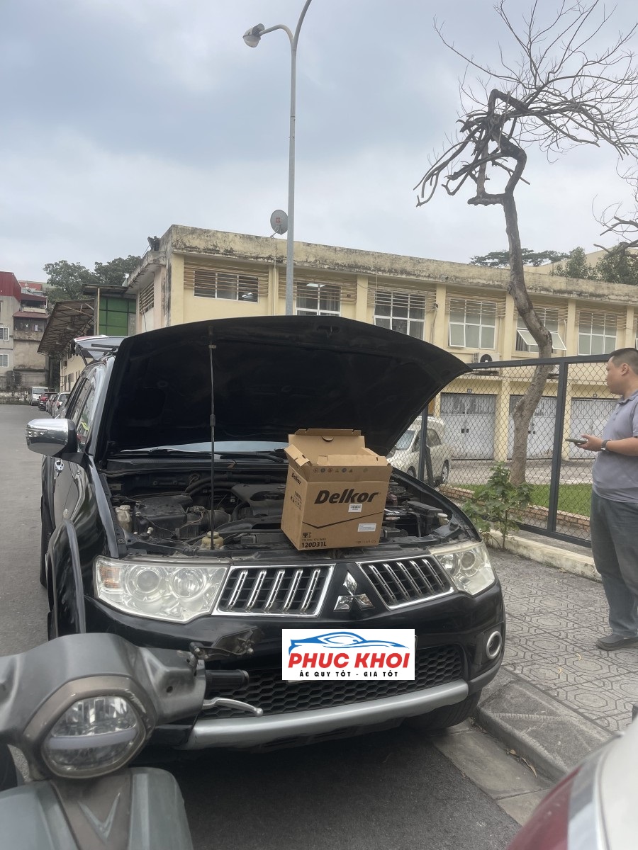Thay ắc quy xe Mitsubishi Pajero ở Bắc Ninh 24h