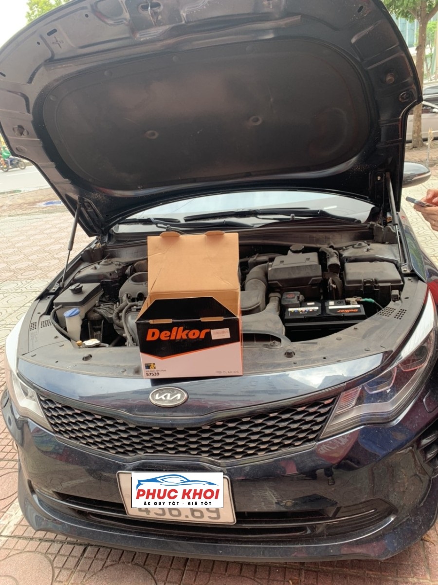 Cứu hộ 24h ắc quy xe Kia Optima ở Hưng Yên