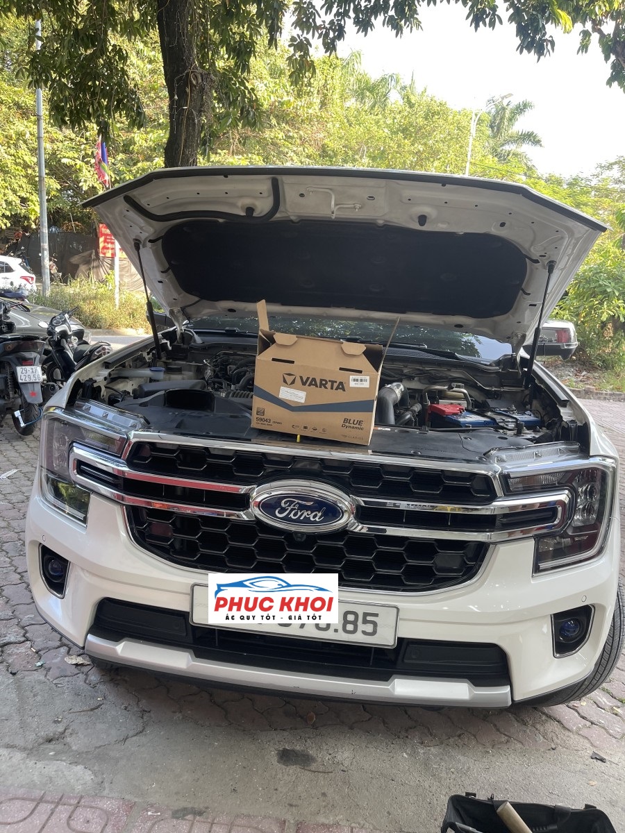 Cứu hộ ắc quy xe Ford Everest ở Bắc Ninh 24/7