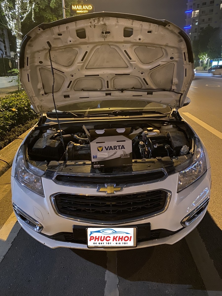 Cứu hộ 24/7 ắc quy xe Chevrolet Cruze ở Bắc Giang