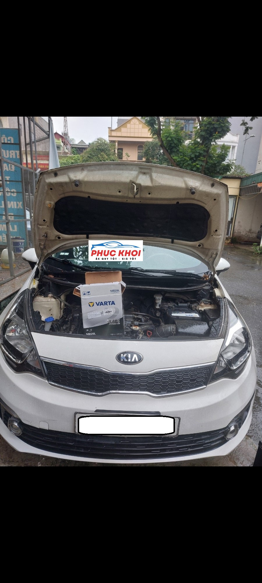 Cứu hộ 24h ắc quy xe Kia Rio ở Từ Sơn, Bắc Ninh