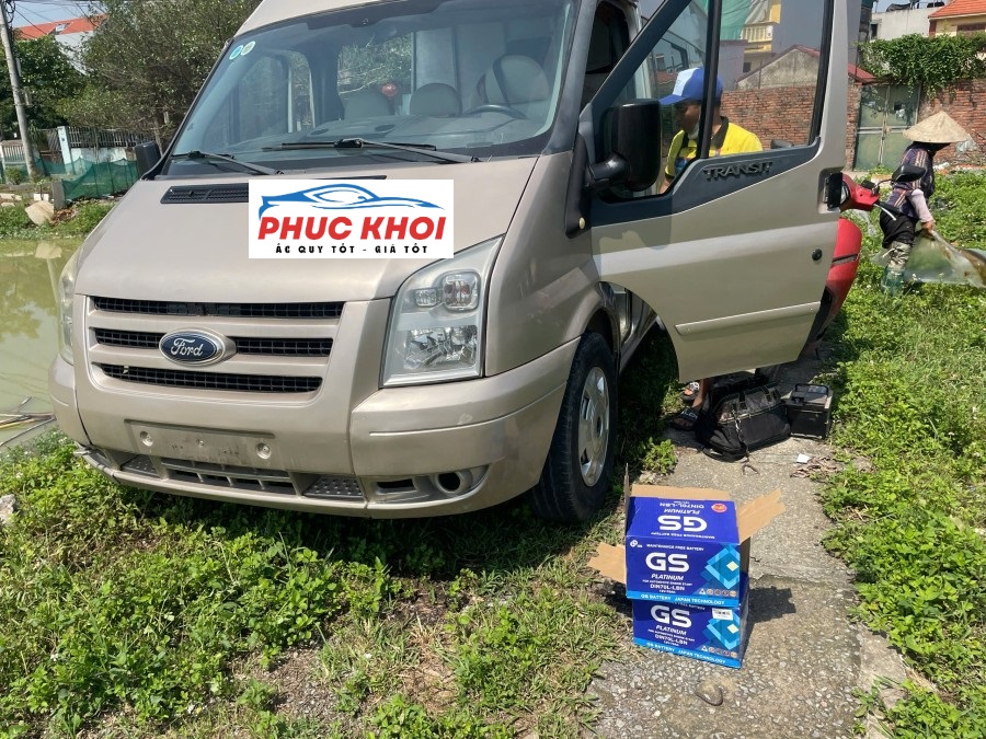 Cứu hộ ắc quy xe Ford Transit ở Bắc Ninh 24/7