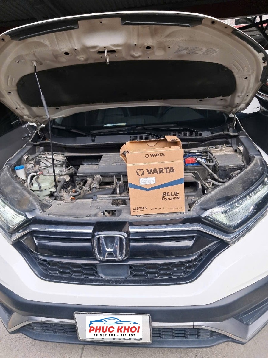Thay ắc quy xe Honda CRV ở Bắc Ninh 24h