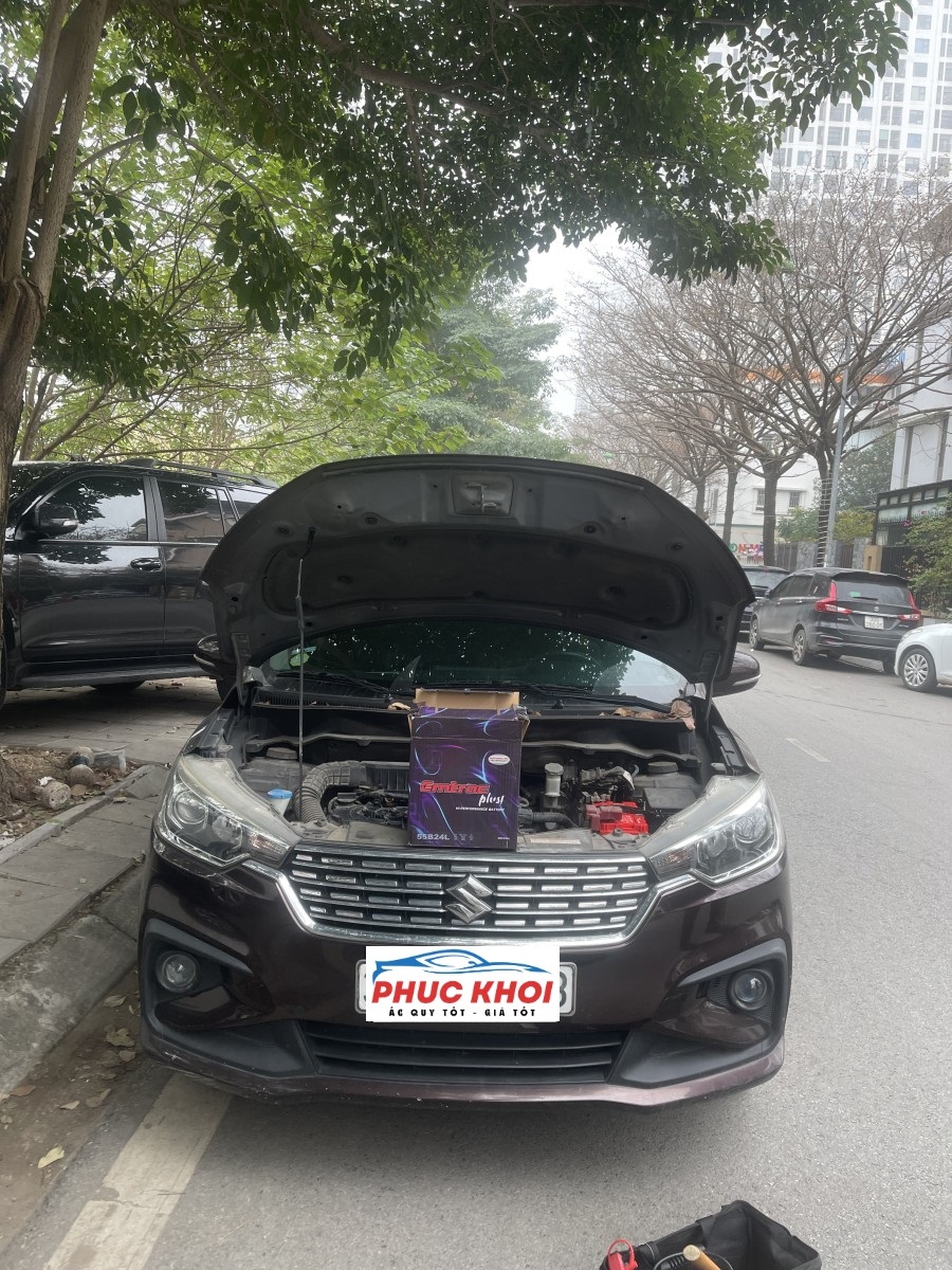 24H Thay ắc quy xe Suzuki Swift tận nơi ở Bắc Giang
