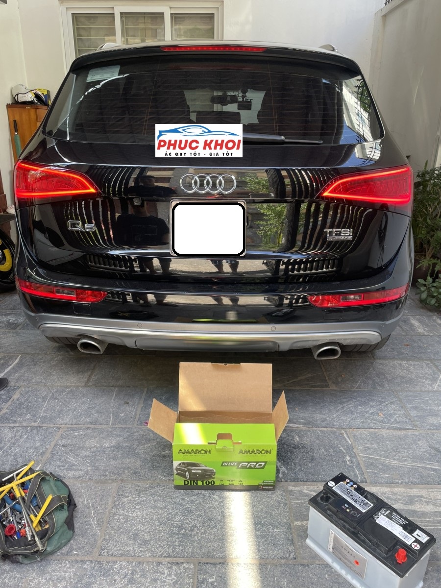 Thay ắc quy xe Audi Q5 tận nơi ở Bắc Ninh