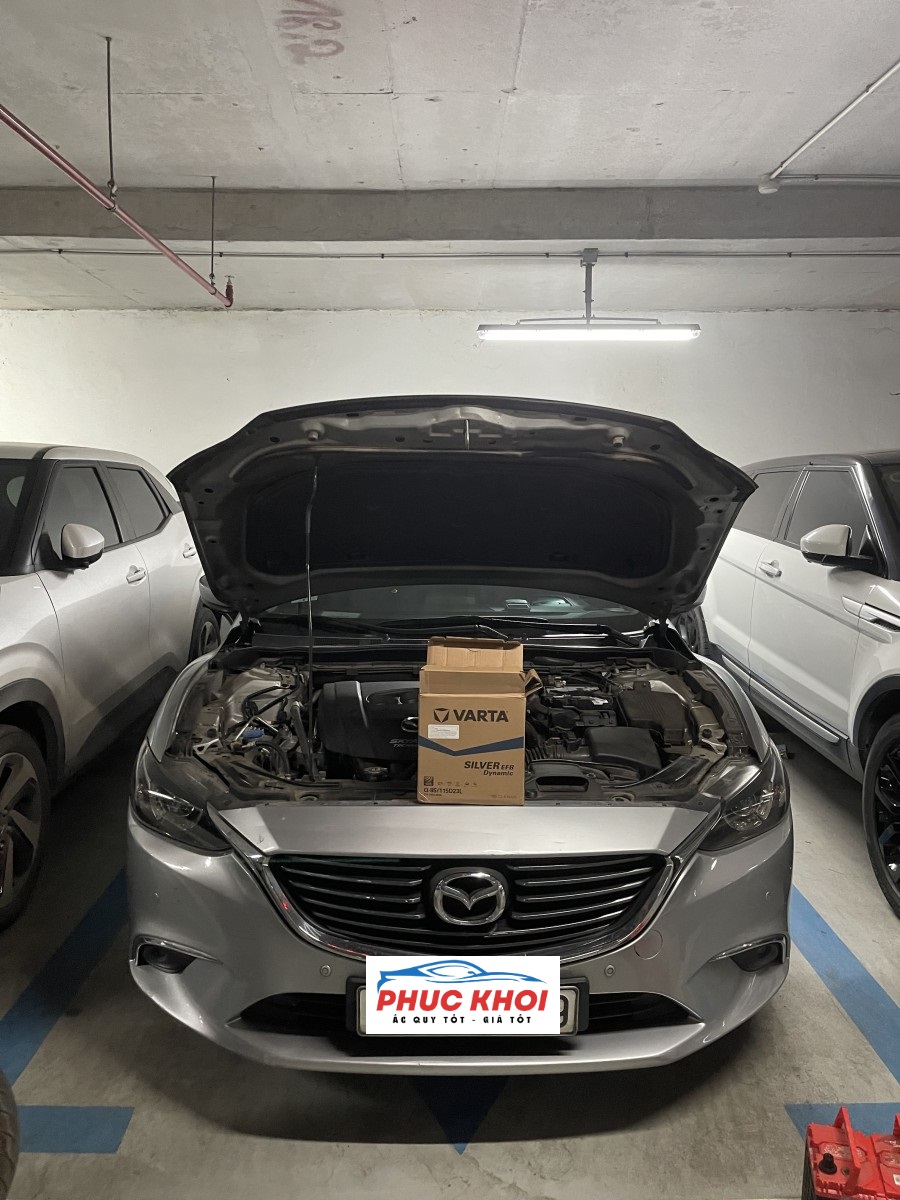 Thay ắc quy xe Mazda 6 ở Bắc Ninh tận nơi