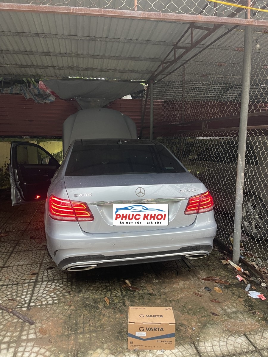 Thay ắc quy xe Mercedes E400 tận nơi ở Bắc Ninh