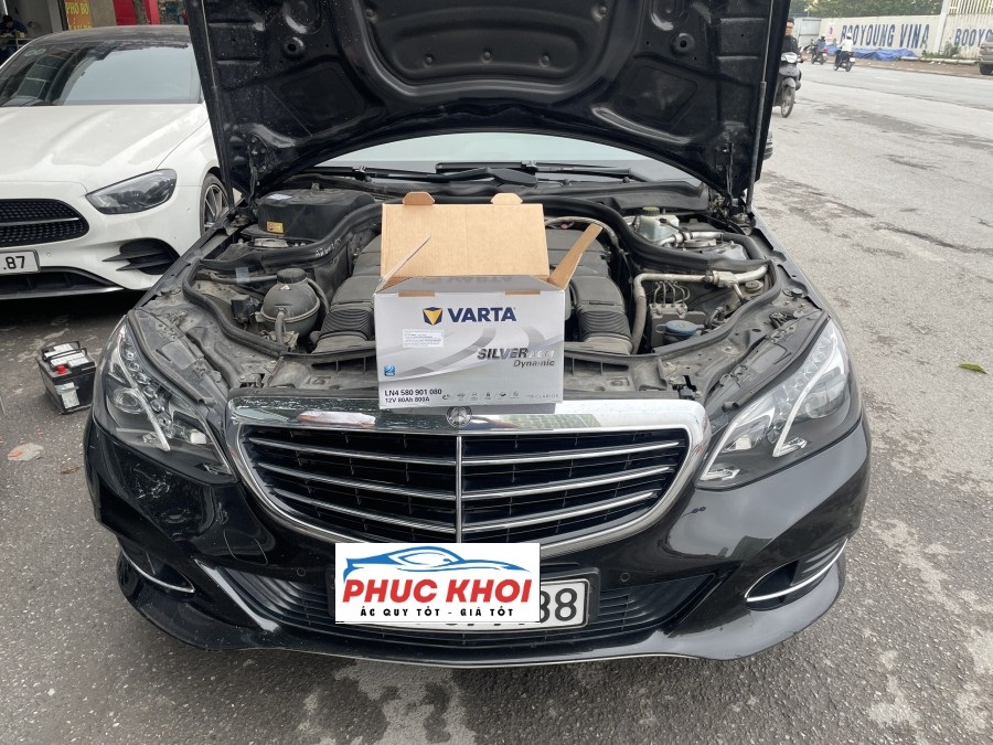 Cứu hộ ắc quy xe Mercedes E400 tận nơi ở Hưng Yên
