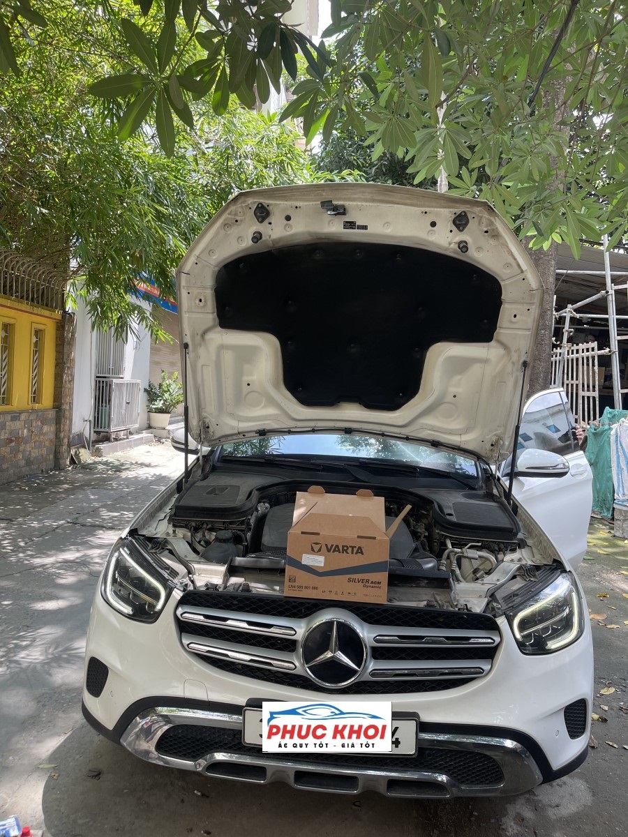Thay ắc quy xe Mercedes GLB200 tận nơi ở Hưng Yên