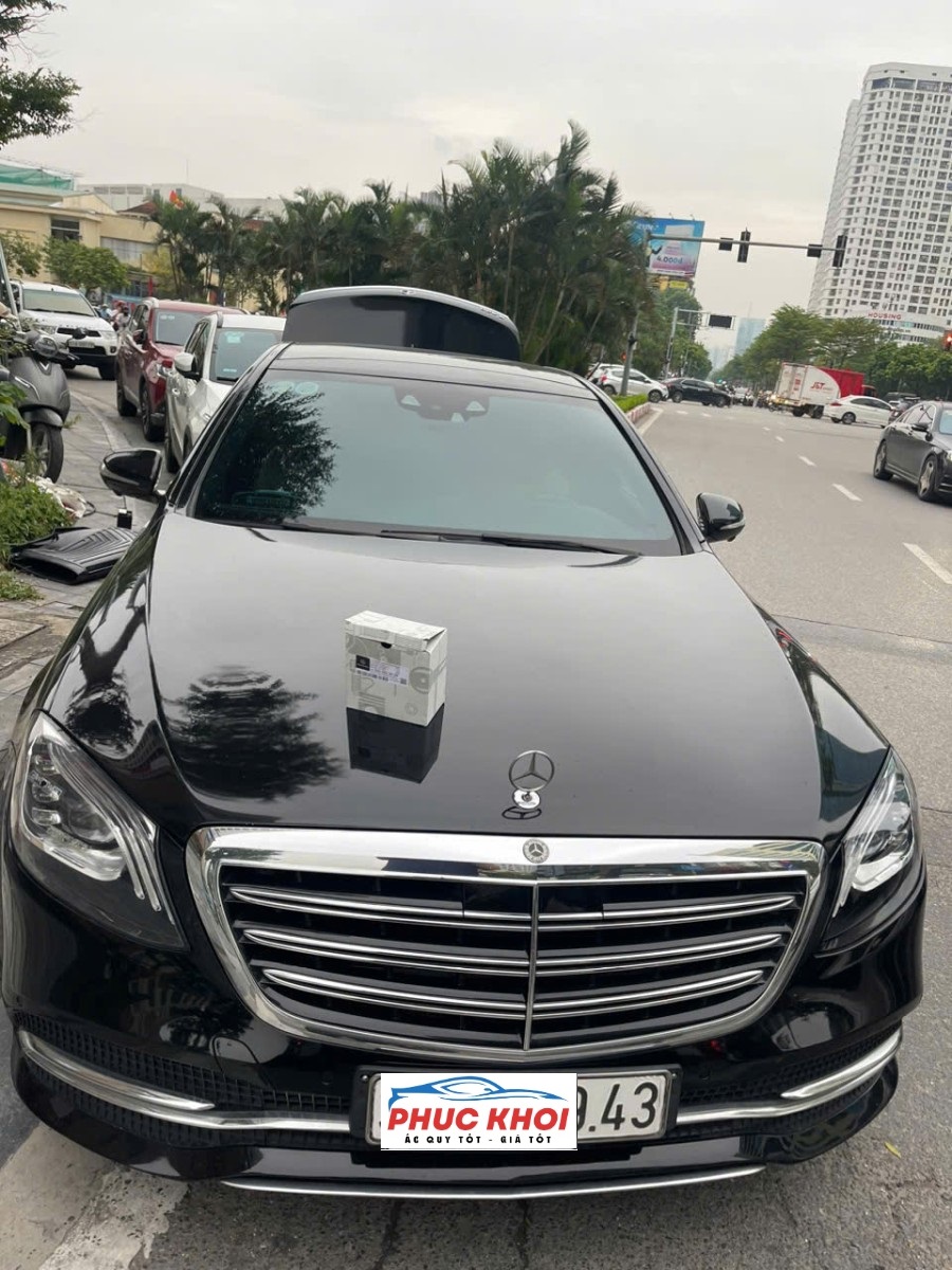 Thay ắc quy xe Mercedes S500 tận nơi ở Bắc Ninh