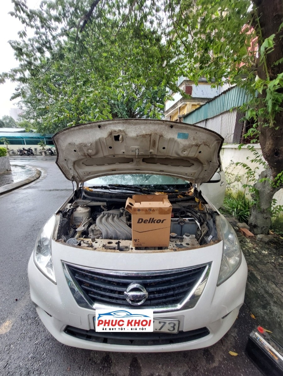 Thay ắc quy xe Nissan tận nơi 24/7 Bắc Giang