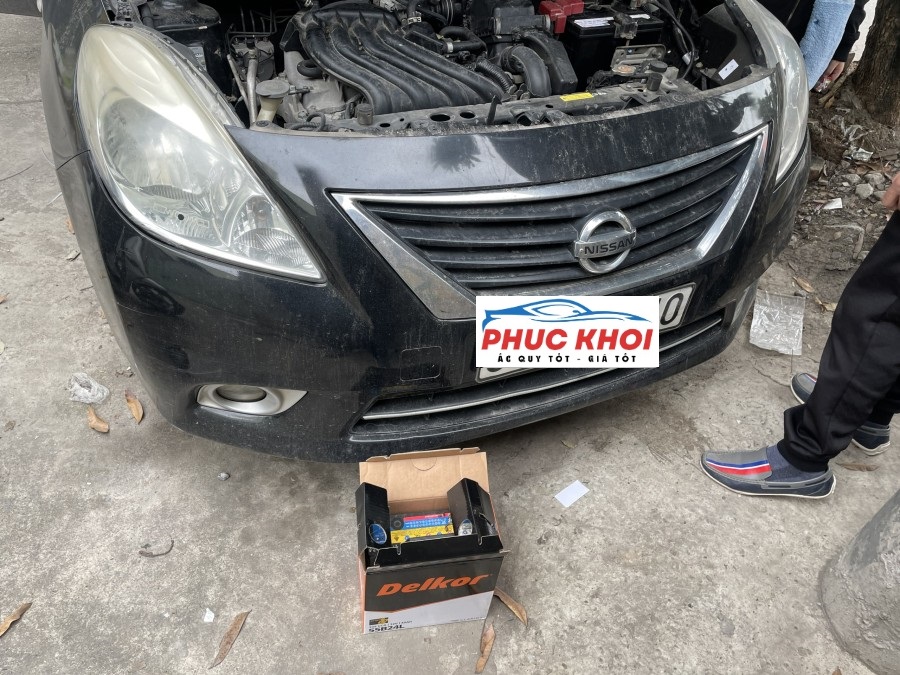Thay ắc quy xe Nissan Sunny tận nơi ở Bắc Ninh 24h