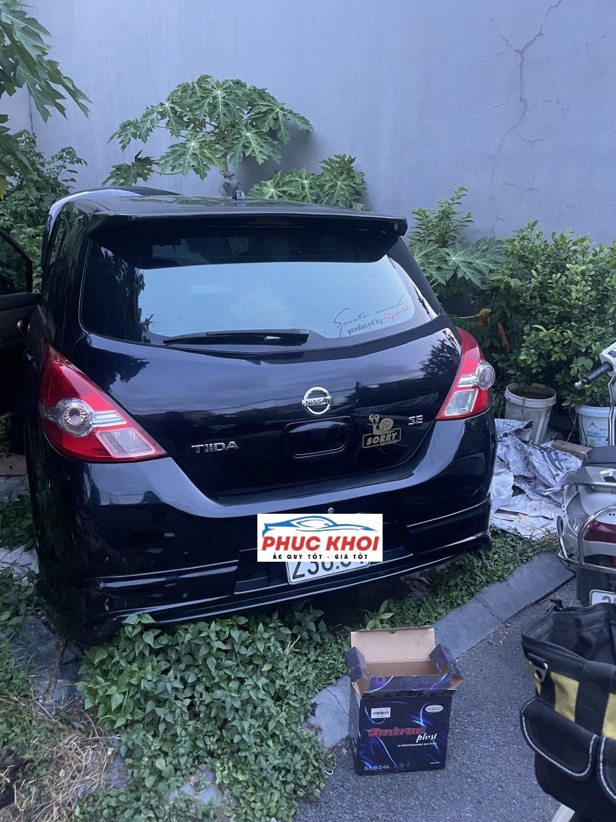 Thay ắc quy xe Nissan Teana tận nơi ở Bắc Ninh 24h