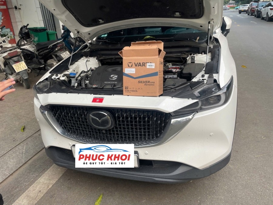 Thay ắc quy xe Mazda CX8 24/7 ở Bắc Ninh tận nơi