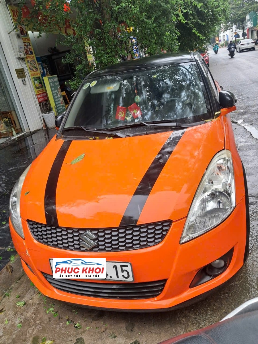 24H Thay ắc quy xe Suzuki Swift tận nơi ở Bắc Ninh