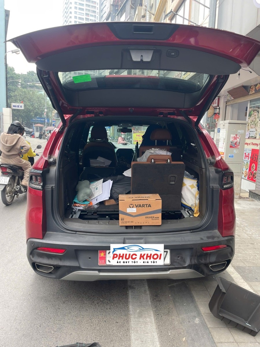 Thay ắc quy xe Vinfast VF5 tận nơi ở Bắc Giang