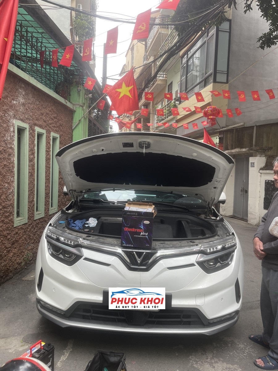 Thay ắc quy xe Vinfast tận nơi 24/7 Bắc Giang