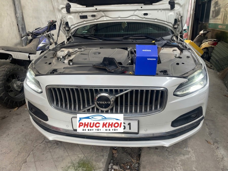 Thay ắc quy xe Volvo S90 tận nơi ở Bắc Ninh