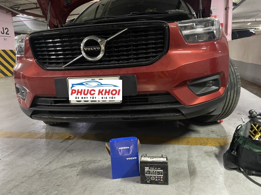 Thay ắc quy xe Volvo XC40 tận nơi ở Bắc Ninh