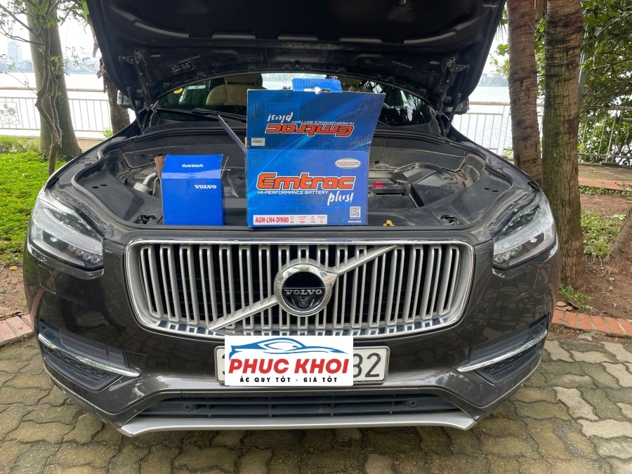 Thay ắc quy xe Volvo XC90 tận nơi ở Bắc Ninh
