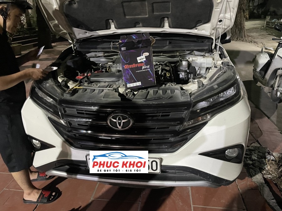 Thay ắc quy xe Toyota Rush ở Bắc Ninh 24h