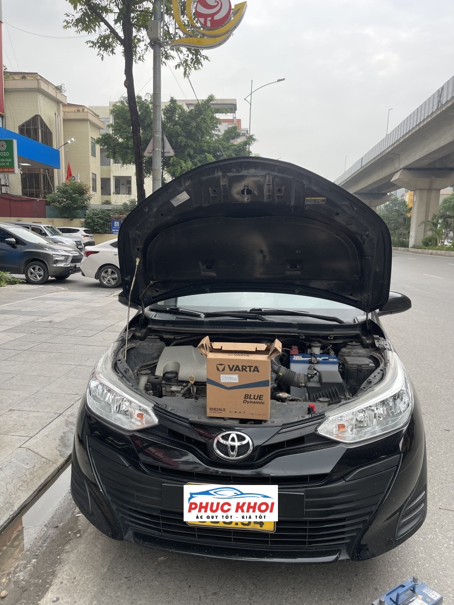 Thay ắc quy xe Toyota Vios ở Bắc Ninh 24h