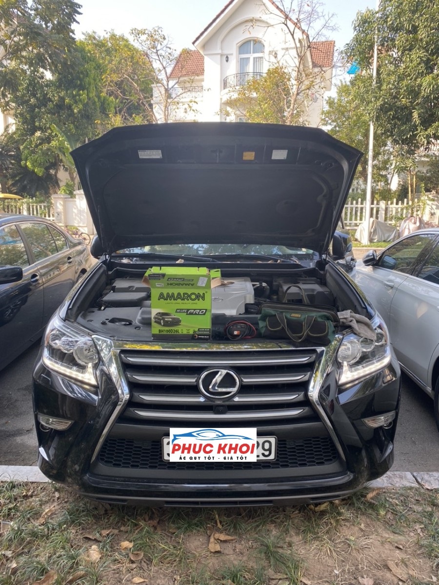Thay ắc quy xe Lexus tận nơi 24/7 Hưng Yên
